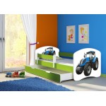 Otroška postelja 4kids Yummy Traktor